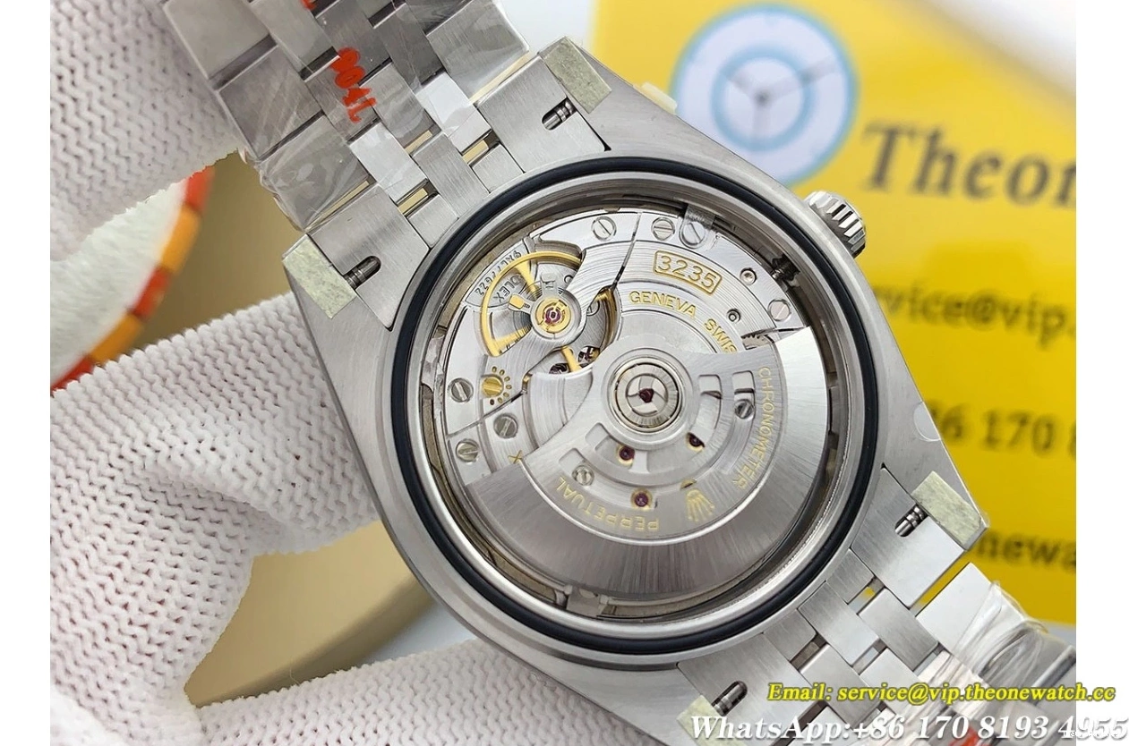 SS Black SH3235 Jub Clean Stk 126234 SS Datejust 36mm 0103